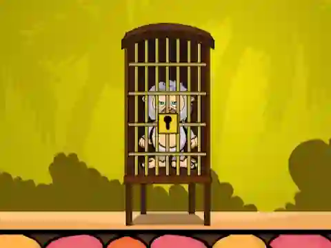 Rescue the Cute White Monkey — free online game