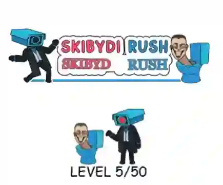 Skibydi Rush — free online game