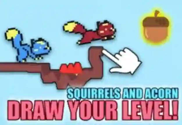 Squirrels and Acorn — free online game