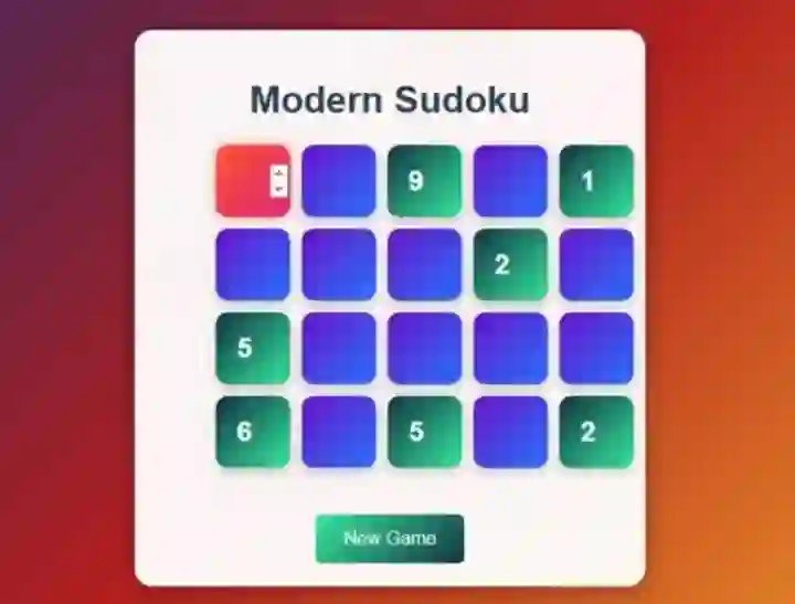 Modern Sudoku — free online game