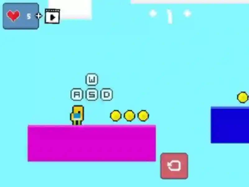 2d Obby Rainbow Parkour — free online game