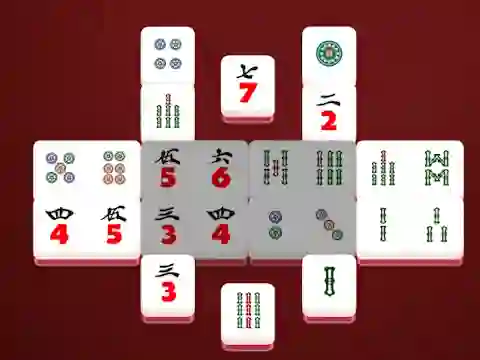 Shanghai Mahjong Double Tiles — free online game