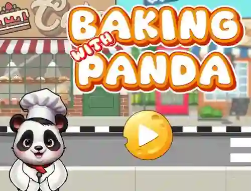 Baking With Panda — free online game