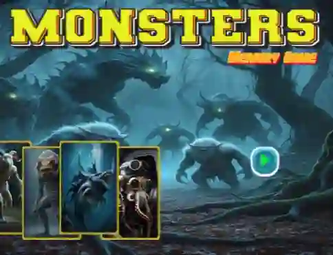 Monsters Memory Game — free online game