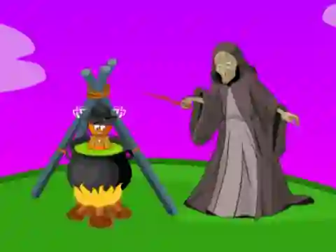 Saving A Boy From A Witch — free online game