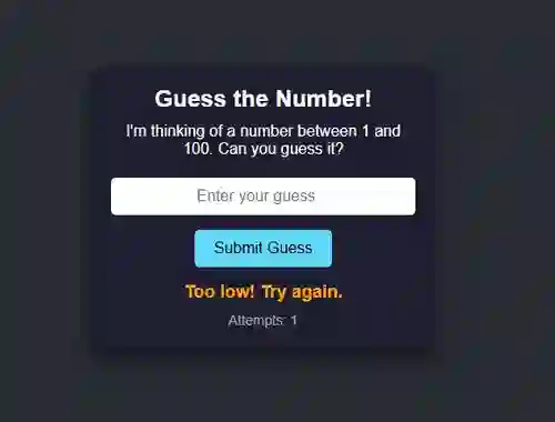 Number Guessing