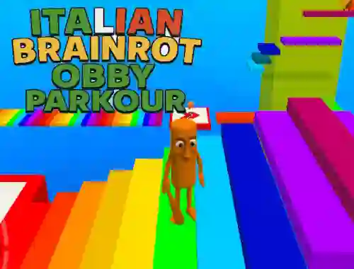 Italian Brainrot Obby Parkour — free online game