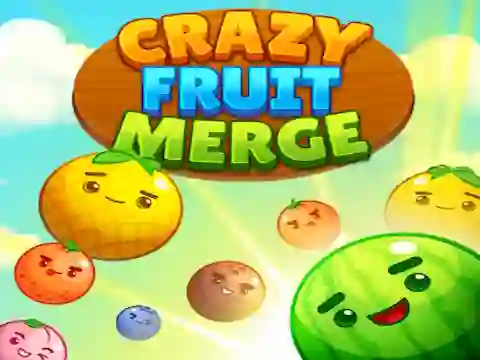 Crazy Fruit Merge — free online game