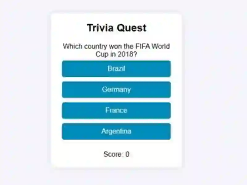 Trivia Quest — free online game