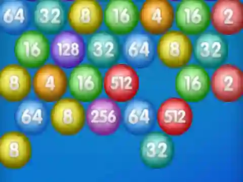 Number Bubble Shooter — free online game
