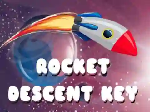 Rocket Descent Key — free online game