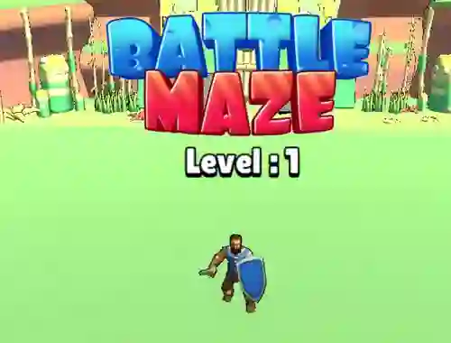 Lojë Battle Maze në internet