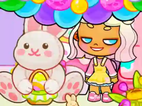Trò chơi Jigsaw Puzzle: Avatar World Easter Party trực tuyến