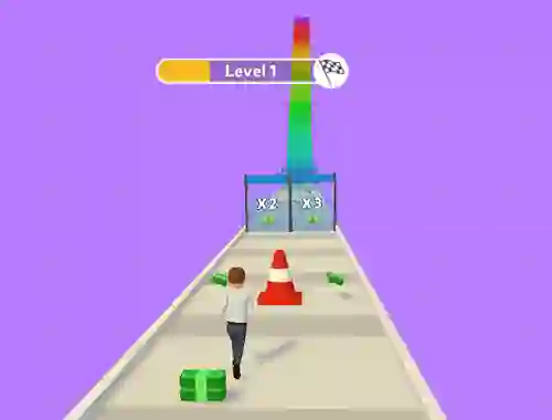 Money Stack Run 3D — free online game