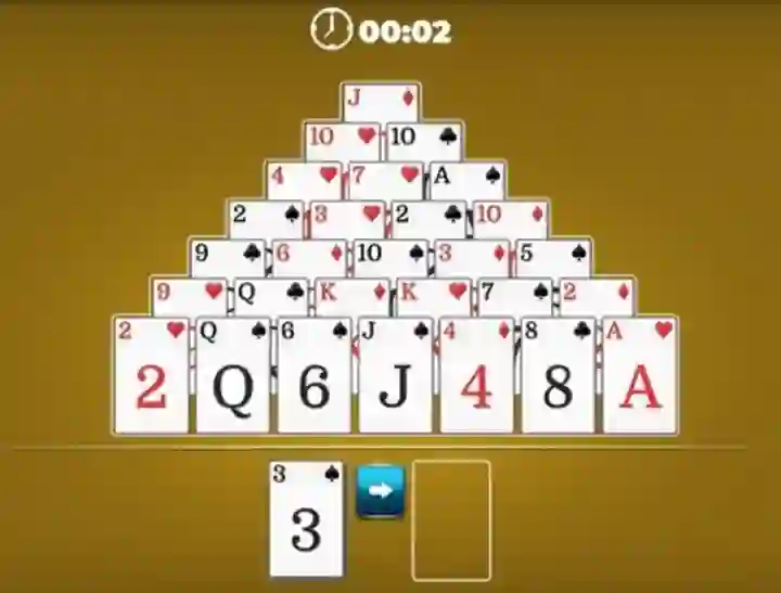 Pyramid Solitaire — free online game