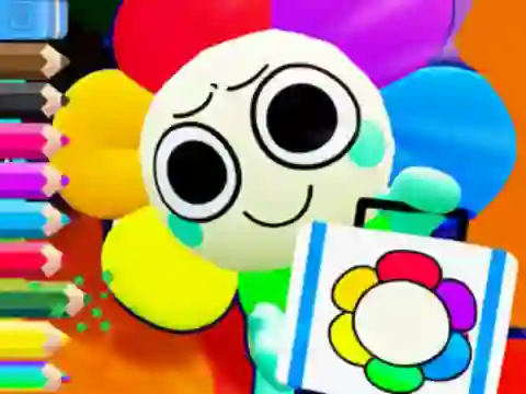 Coloring Book: Dandy's World Members — free online game