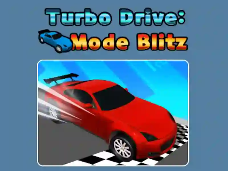 Turbo Drive Mode Blitz — jogo online grátis