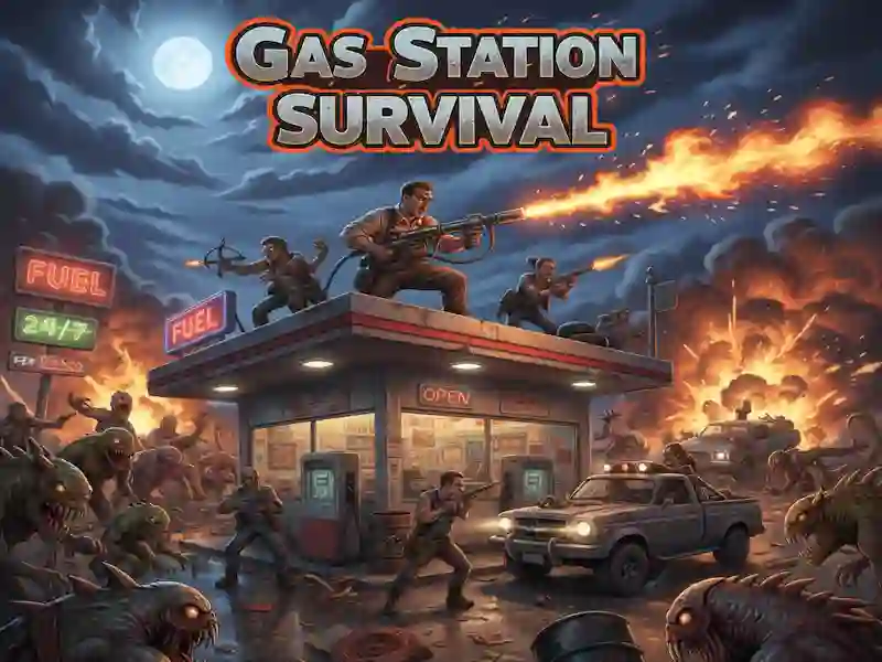 Gas station survival — juego gratis online