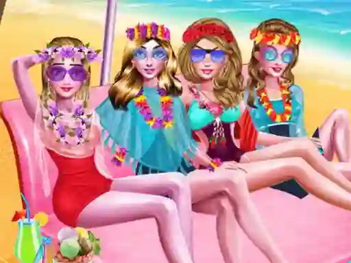 Summer Beach Spa Day — free online game
