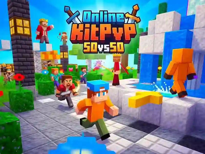 Online KitPvP 50vs50 — online hra zdarma