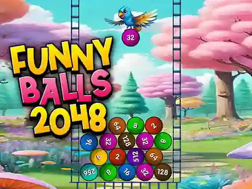 Funny Balls 2048 — free online game