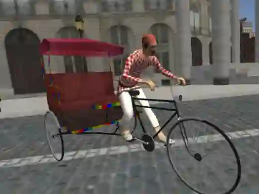 Permainan Rickshaw Driving talian