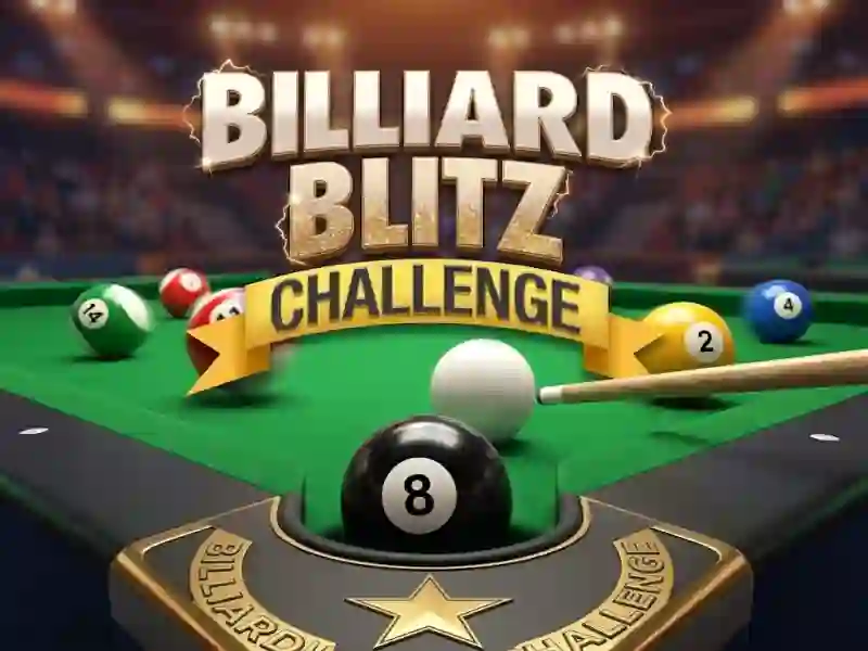 Gêm Billard Blitz Challenge ar-lein