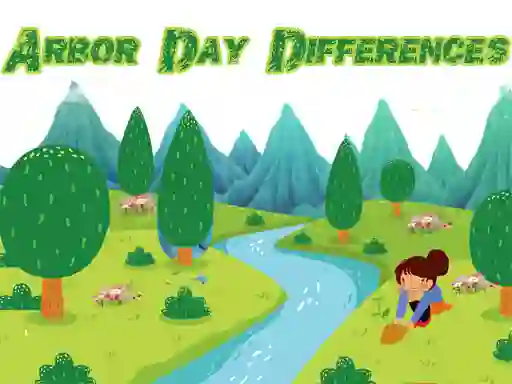 Arbor Day Differences — free online game