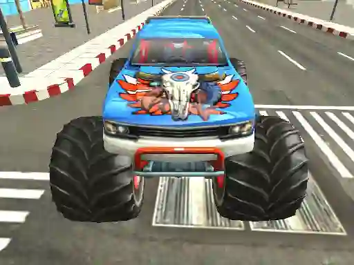 Monster Truck City Parking — free online game