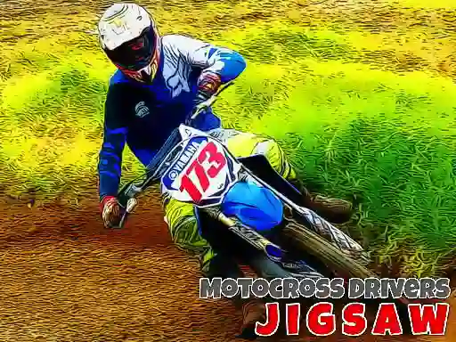 Motocross Drivers Jigsaw — free online game