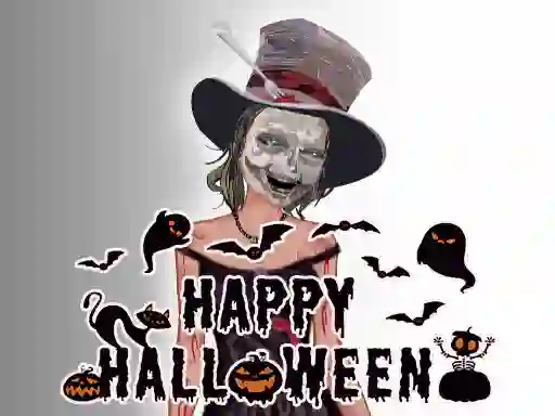 Halloween Girl Dressup — free online game