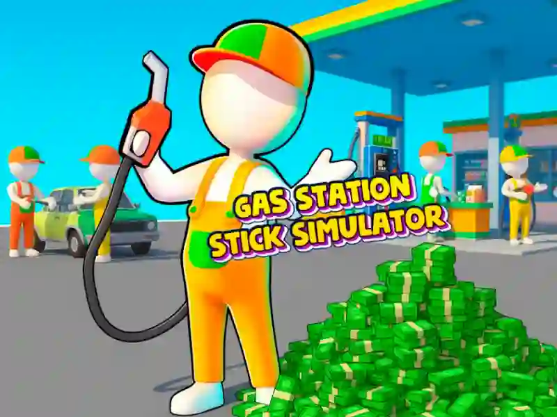 Gas Station - Stick Simulator — gioco online gratis