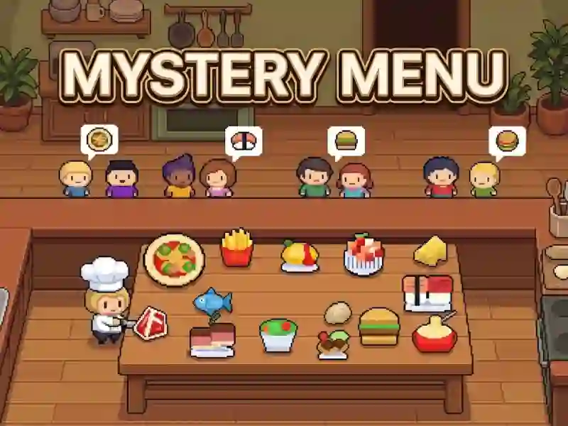 Mystery Menu — brezplačna spletna igra
