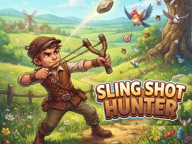 Sling shot Hunter – gratis spill på nett