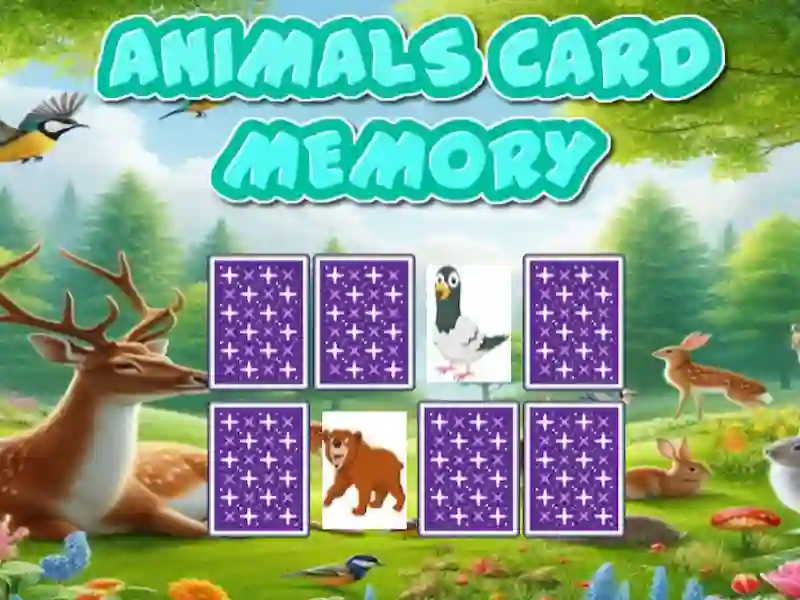 Laro Animal cards memory online