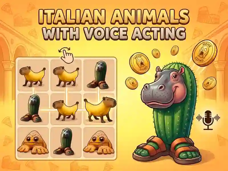 Italian animals with voice acting – tasuta veebimäng