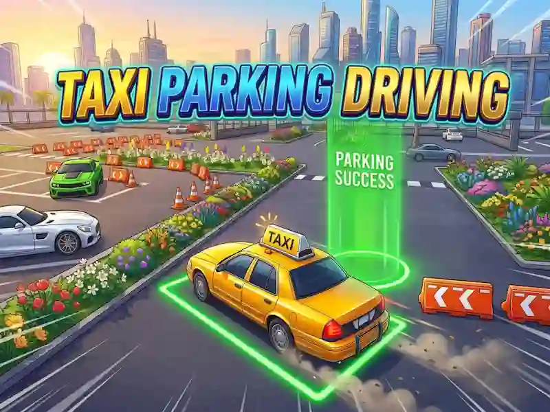 שפּיל Taxi Parking Driving אָנליין