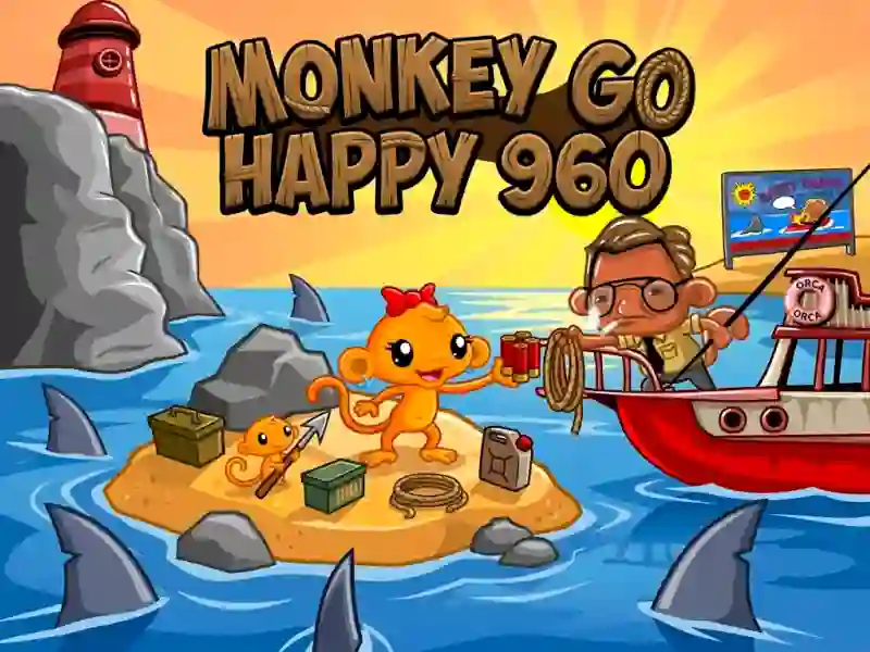 Monkey Go Happy 960 — لعبة مجانية اون لاين