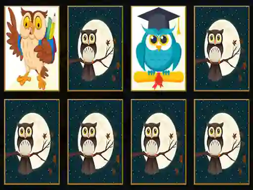 Cute Owl Memory — free online game