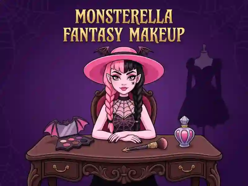 Monsterella Fantasy Makeup — darmowa gra online