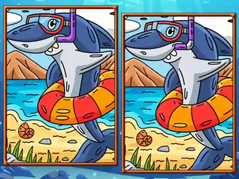 Marine Spot the Difference — free online game