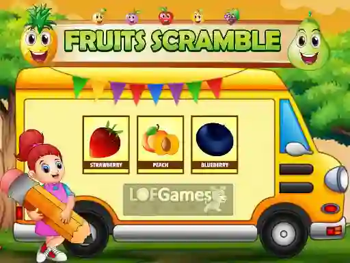 Fruits Scramble — free online game