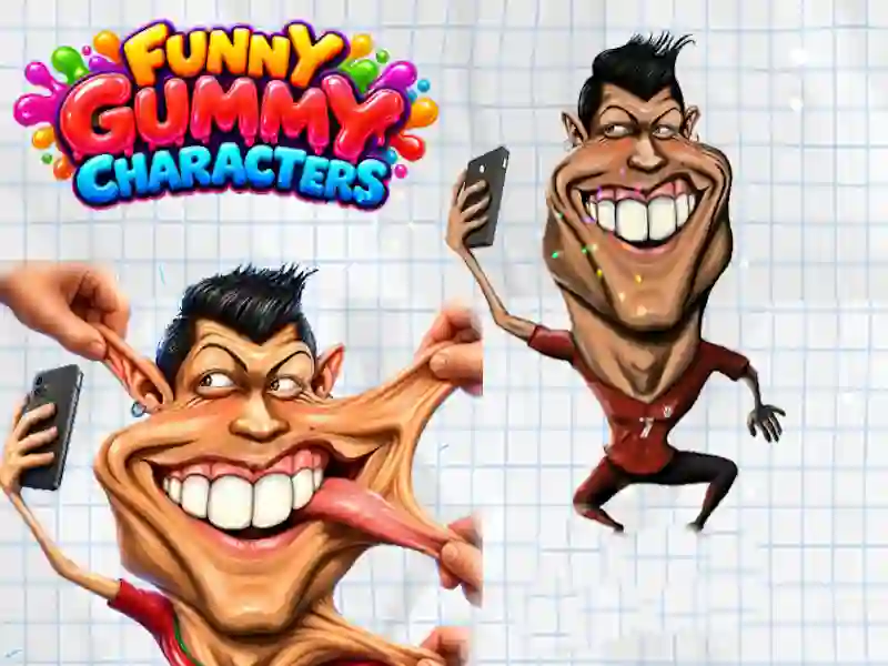 თამაში Funny Gummy Characters ონლაინ