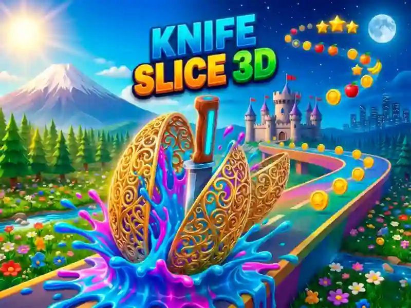 Knife Slice 3D — gratis online game