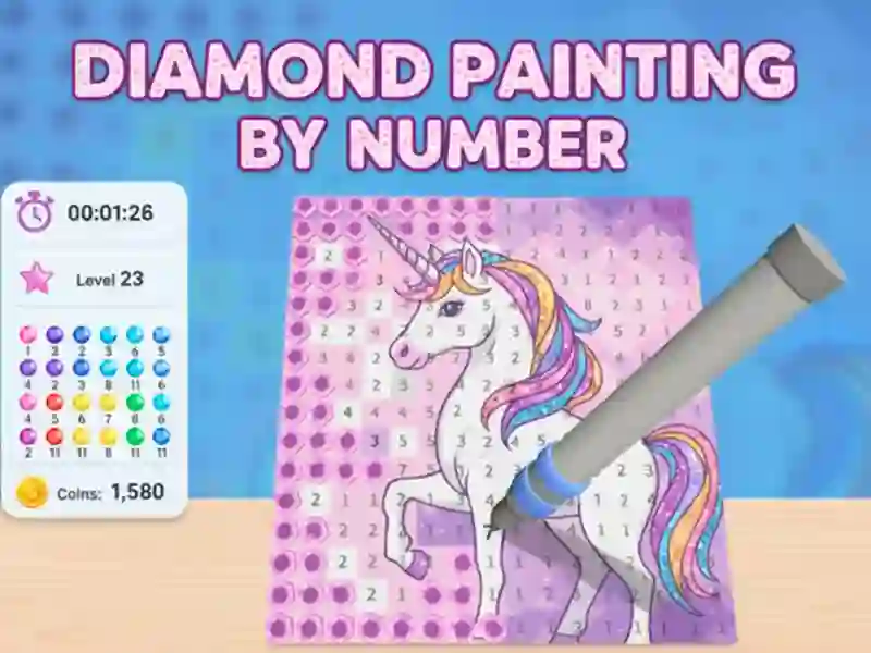 Diamond Painting by Number — free online game