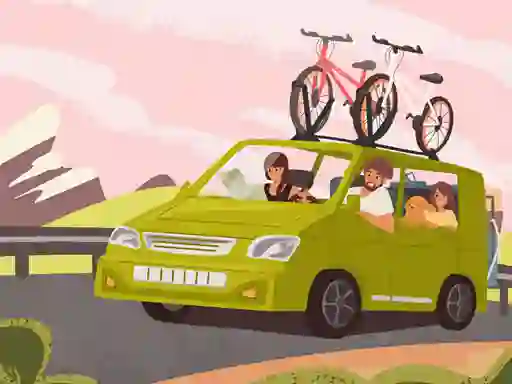 Family Travelling Jigsaw — free online game