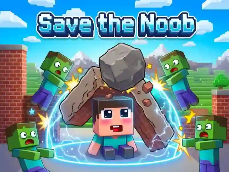 Gêm Save The Noob ar-lein