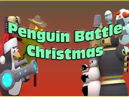 Penguin Battle Christmas — free online game