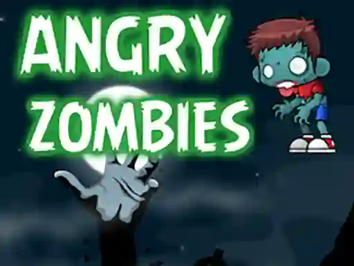 Gêm Angry Zombies ar-lein