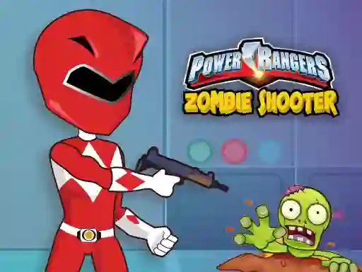 Trò chơi Power Rangers Zombie Shooter trực tuyến